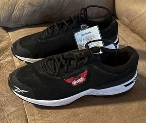 Reebok 2001 Aerosmith Just Push Play para hombre talla 9 Zapatillas Negras/Gris NUEVAS Raras - Imagen 1 de 5