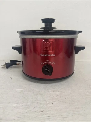 Toastmaster Slow Cooker 1.5 Quart Adjustable Temp Removable Stoneware - Red - Image 1 of 4