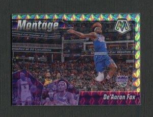 2019-20 Panini Mosaic Montage Mosaic #21 De'Aaron Fox - Picture 1 of 2