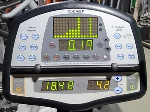 Cybex 530C 530R Cyclone Upright Stepper Display Console Panel PL-18077/AD19138-Q - Picture 1 of 3