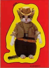 1983 Topps Perlorian Cats Stickers #46