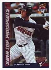  2010 Choice International League Top Prospects Brennan Boesch #7 - Toledo