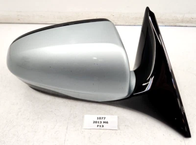 ✅ Conjunto de espejo retrovisor pasajero derecho BMW F06 F13 M6 12-18 OEM cámara térmica plateada* Foto 1 de 4