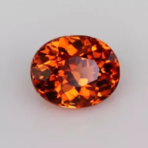 1.47 carats - Alluring Mandarin Orange Nigerian Spessartite Garnet 22092637 - Picture 1 of 4