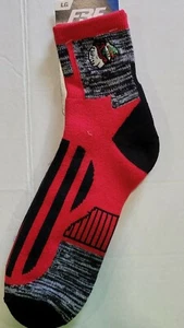 NHL Chicago Blackhawks Men's Socks, New (A203) - Picture 1 of 1