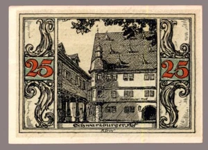 #33773 ARNSTADT Germany 1921. Banknote notgeld 25 Pfennig. - Picture 1 of 2