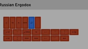 MATT3O NERD DSA SCHLÜSSELKAPPE SET RUSSISCH ERGODOX - Bild 1 von 2