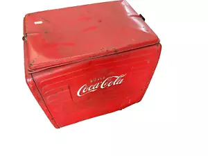 Original años 50 60 Mid Century Buvez Coca Cola nevera caja de bebidas Ice Cooler - Imagen 1 de 8
