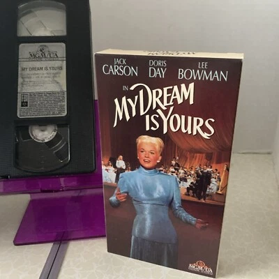My Dream Is Yours (VHS, 1991) Doris Day - Rare Comedy Musical OOP HTF Non-Rental - Image 1 of 4
