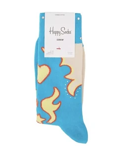 HAPPY SOCKS Turguoise Bling It calcetín elástico mezcla algodón para hombre y mujer - Imagen 1 de 4