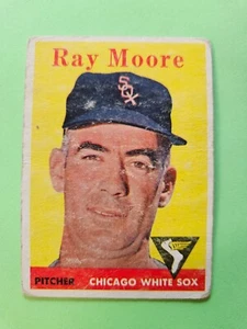 1958 Topps Baseball #249 Ray Moore Chicago White Sox kostenloser Versand - Bild 1 von 2