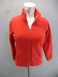Columbia Size M (10/12) Girls Full Zip Stand Collar Pocket Athletic Jacket 844 - Picture 1 of 9