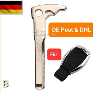Ersatz Notschlüssel für Mercedes Benz W168 W202 W203 W208 W210 W211 A B C E S ML - Bild 1 von 3