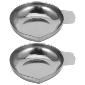 Bandeja de medición pequeña 2 piezas bandeja de pesaje líquida para plato digital de báscula - Imagen 1 de 12