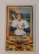 1982 Perma-Graphics All Star Credit Card#8 Gary Carter