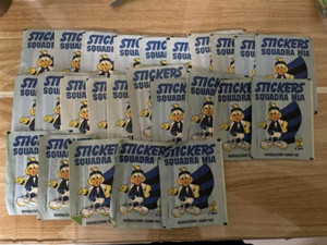 25 My Stickers Masters Editions Never Opened Inter Team Figure Bags
