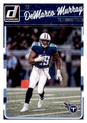 2016 Donruss DeMarco Murray NFL Base Card PWE Set Break Titans #283 - Image 1 of 2