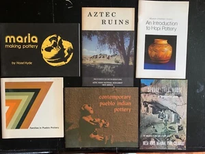 Native American Pottery / Monuments Books 1970s Assorted Lot - Picture 1 of 14