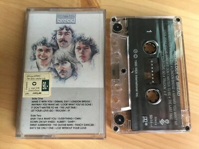 Bread Anthology Of Bread Compilation Cassette Tape (Elektra/WEA 1985) 80s - Image 1 of 4