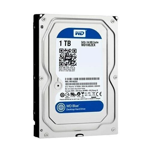 Western Digital Blue (7200RPM, 3.5", SATA III, 64MB Cache) 1TB Internal... - image 1 of 1
