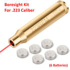 Laser Bore Sight 9MM/223/45/243/308/12GA/7.62*39 Red Green Cartridge Boresighter
