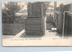 Postkarte Agnes Surriage Well Marbleheae Massachusetts Rotograph - Bild 1 von 2