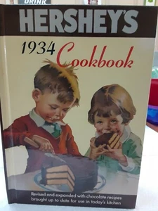 Hershey's 1934 Cookbook Hardcover Vintage Revised & Expanded - Pre Owned  - Picture 1 of 9