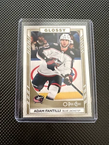 2023-24 Adam Fantilli O-Pee-Chee Upper Deck Series 2 Glossy Gold Rookie RC - Imagen 1 de 2