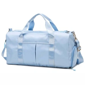 Large Capacity Sports Gym Bag Travel Duffel For Yoga Basketball Train W/Pockets - Picture 1 of 11