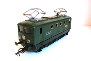 TRAINS JEP "O" LOCO ÉLECTRIQUE BB-8101 BON ÉTAT FONCTIONNE AV/AR Lg 23cm 1956 - Imagen 1 de 8
