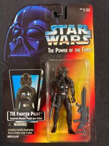 STAR WARS Power of The Force 3 3/4" IMPERIAL TIE Fighter Pilot NIP