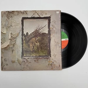 Led Zeppelin IV LP SD 7208 Porky Pecko Vinyl Atlantic 1971 Stairway to Heaven VG - Imagen 1 de 19