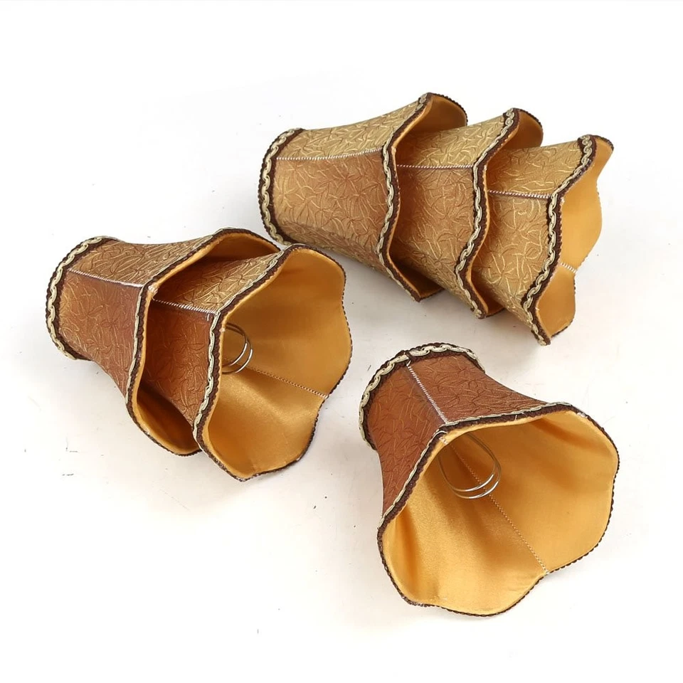 Fuloon Modern European Style Clip on Droplight Wall Lamp Candle Chandelier Shade