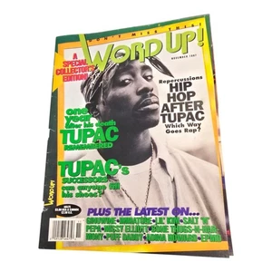 Word Up Magazine Fall November 1997 Hip Hop After Tupac Rapzine - Picture 1 of 4