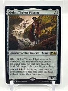 MTG Golos, Tiless Pilgrim Core Set 2020 Inglese **SPEDIZIONE USA** - Foto 1 di 2