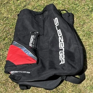 Slazenger V Series Large Cricket Kit Stuff Bag Drawstring Holds Pads Bat Etc - Picture 1 of 12