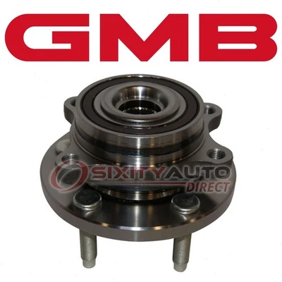 GMB Front Wheel Bearing Hub Assembly for 2010-2019 Ford Taurus - Driveline if Foto 1 de 4