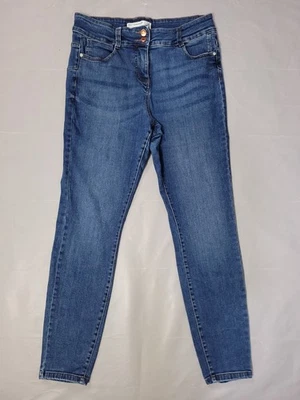 Next Jeans Size 14 R Waist Enhancer Skinny Slimming Stretch - Image 1 of 4