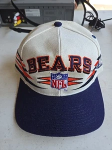 De colección NFL Chicago Bears Walter Payton Logo Atlético Diamante Snapback Gorra Gorra Gorra - Imagen 1 de 10