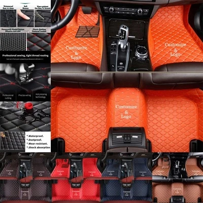 For Lincoln Town Car Car Floor Mats Waterproof Luxury Custom Liners Carpets - Image 1 of 3