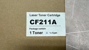Cartucho de tóner láser CF211A (cian) para HP LaserJet Pro 200 M251nw o M276nw - Imagen 1 de 4