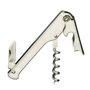 Waiters Friend Chrome Plated Corkscrew & Bottle Opener Beer Wine Cider Homebrew - Picture 1 of 1