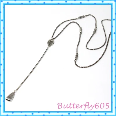 Collar largo grabado Brighton Marrakech Y plata $68 Foto 1 de 4