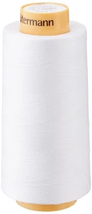 Gutermann 3000C-5709 Natural Cotton Thread Solids, 3281-Yard, White - Picture 1 of 1