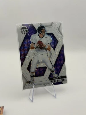 Trent Dilfer 2025 Panini Mosaico Blanco Mosaico Prizm 14/25 Cuervos #98 Foto 1 de 2
