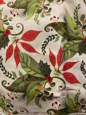 12 Días Si Navidad Por Kate España Para Moda 2 Yardas Si Fuera de Uso Tela Foto 1 de 2