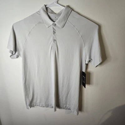 Polo Fabletics The Training Day para hombre, talla XL, gris nuevo con etiquetas Foto 1 de 4