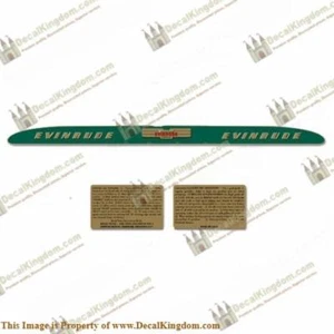 Evinrude 1946-1947 Ranger 1.1hp Decals Marine Grade 3M - Picture 1 of 1