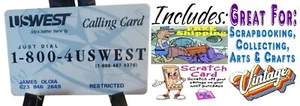🆕US West Visitenkarte - ABGELAUFEN, GEBRAUCHT, OHNE WERT 🆓Geschenk🎁. Top Preis! - Bild 1 von 7