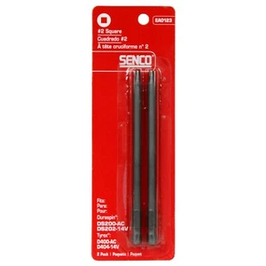 Senco EA0123 DuraSpin #2 Vierkant-Bit 2er-Pack neu für DS200 DS202 DS205 D400 - Bild 1 von 2